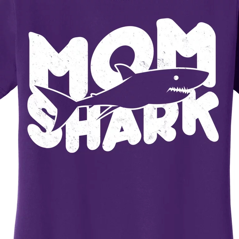 Mom Shark Funny Cute Women's T-Shirt