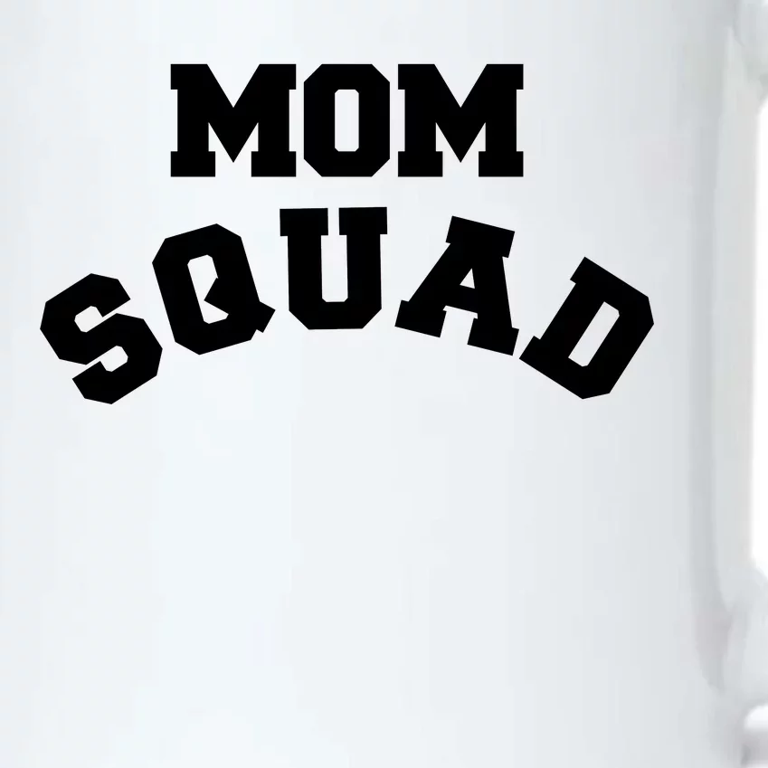 Mom Squad Bold Text Logo Black Color Changing Mug