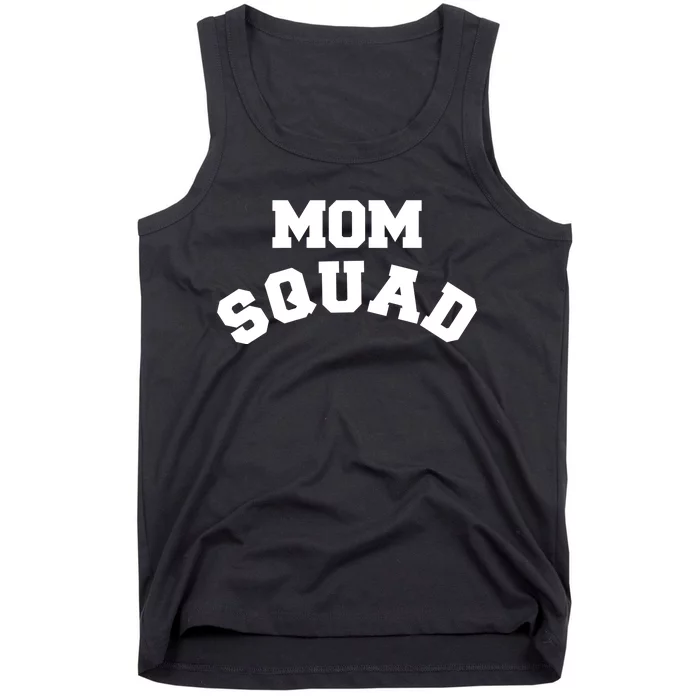 Mom Squad Bold Text Logo Tank Top