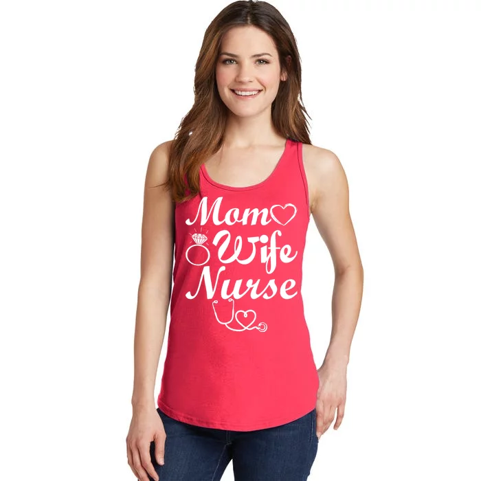 Mom Wife Nurse Ladies Essential Tank