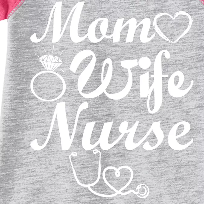 Mom Wife Nurse Infant Baby Jersey Bodysuit