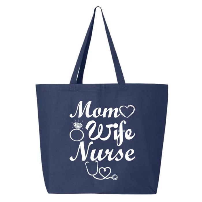 Mom Wife Nurse 25L Jumbo Tote