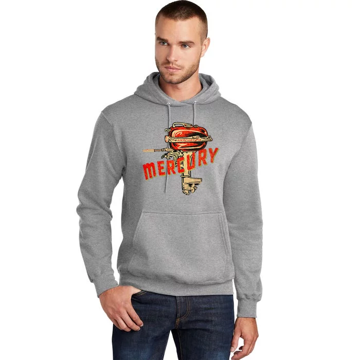 Mercury Outboard Motor Tall Hoodie