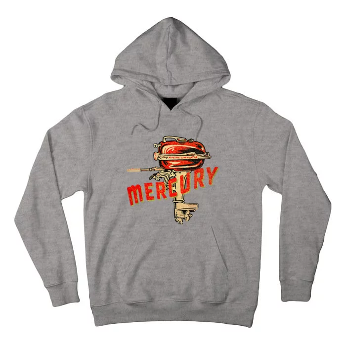 Mercury Outboard Motor Tall Hoodie