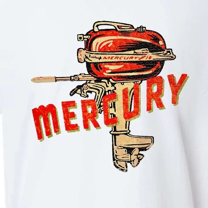 Mercury Outboard Motor Sueded Cloud Jersey T-Shirt