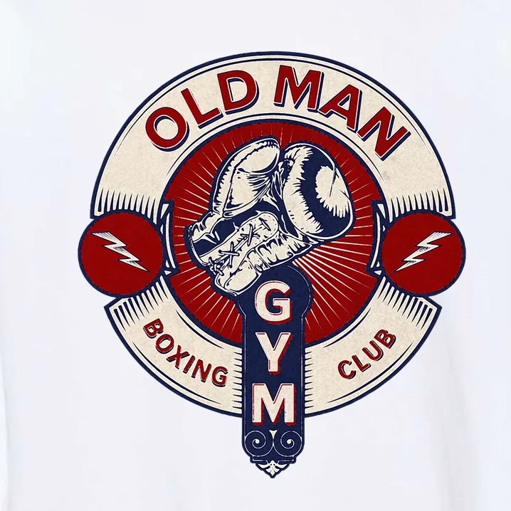 Mma Old Man Boxing Club Combat Garment-Dyed Sweatshirt