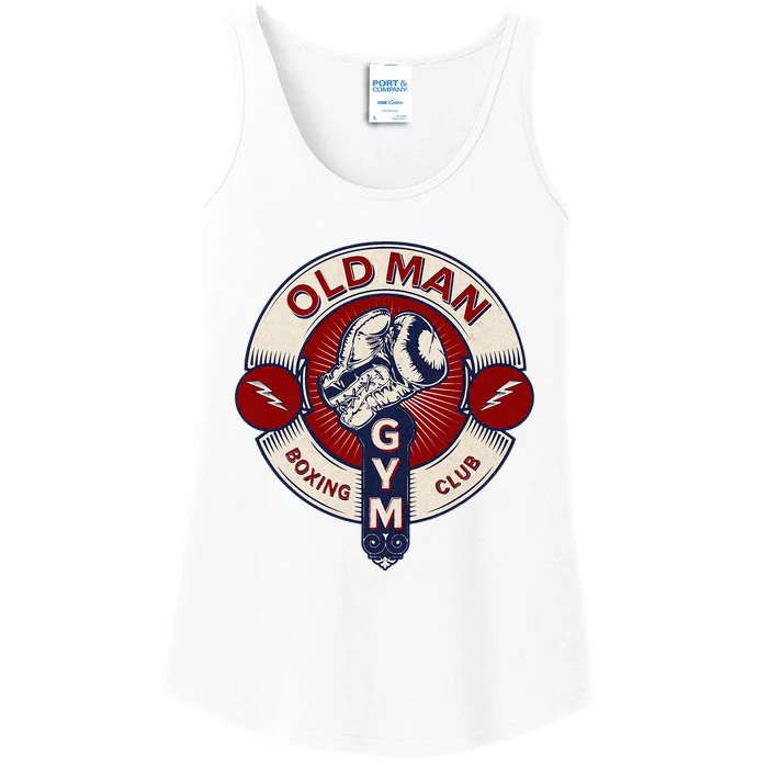 Mma Old Man Boxing Club Combat Ladies Essential Tank