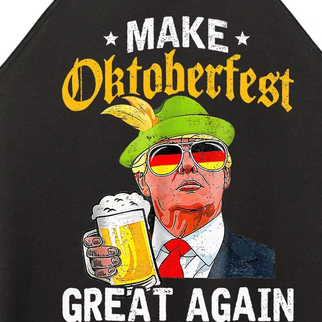 Munich Oktoberfest Make October Fest Great Again Usa Women’s Perfect Tri Rocker Tank