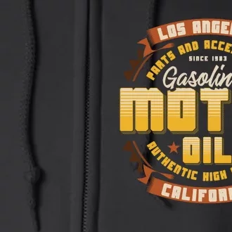 Motor Oil Full Zip Hoodie