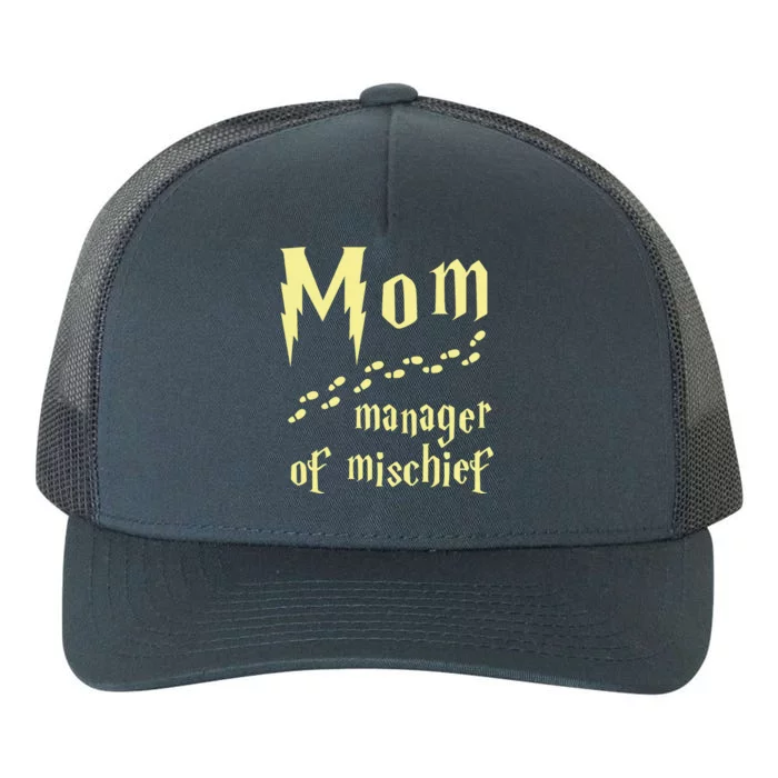 Manager Of Mischief Yupoong Adult 5-Panel Trucker Hat