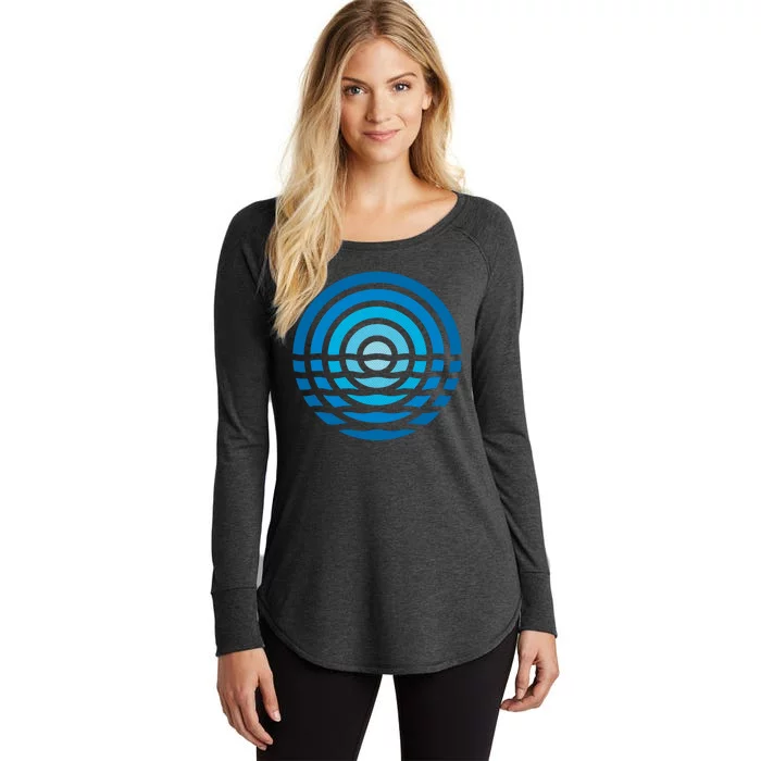 Moonrise Ocean Women's Perfect Tri Tunic Long Sleeve Shirt