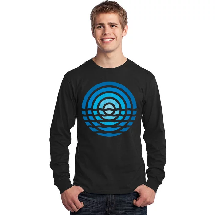 Moonrise Ocean Tall Long Sleeve T-Shirt