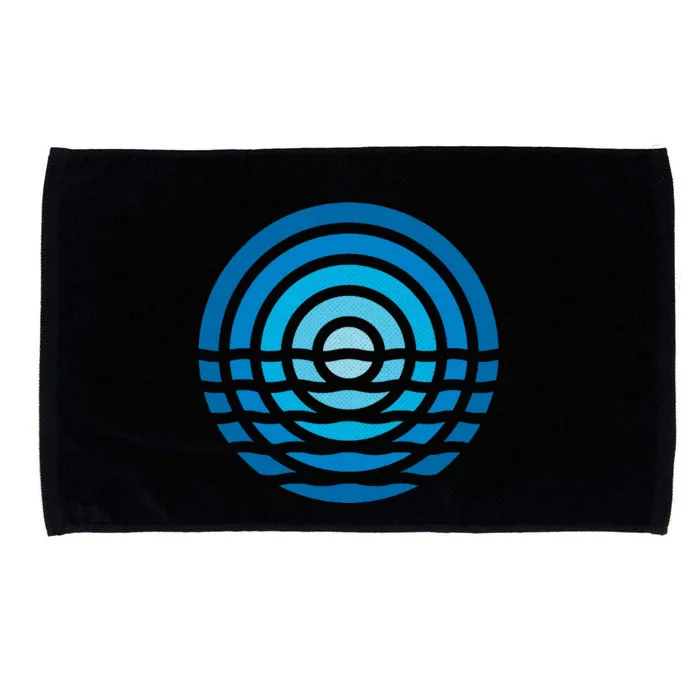 Moonrise Ocean Microfiber Hand Towel