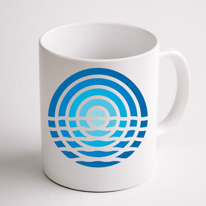 Moonrise Ocean Front & Back Coffee Mug