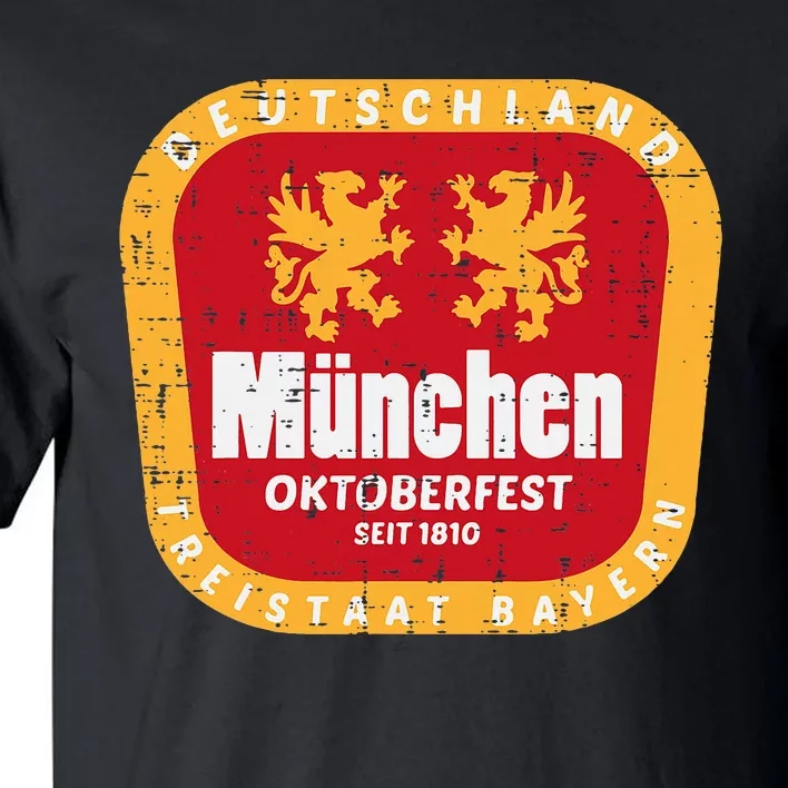 Munchen Oktoberfest Munich Bavarian Germany Tall T-Shirt