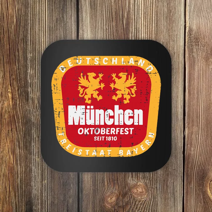 Munchen Oktoberfest Munich Bavarian Germany Coaster