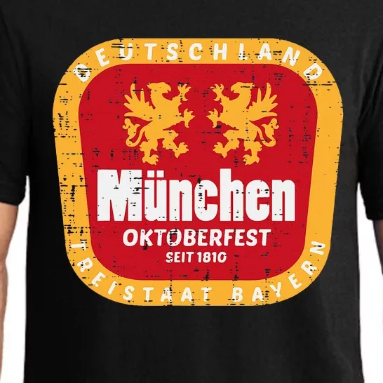 Munchen Oktoberfest Munich Bavarian Germany Pajama Set