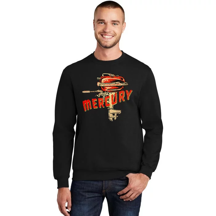 Mercury Outboard Motor Tall Sweatshirt