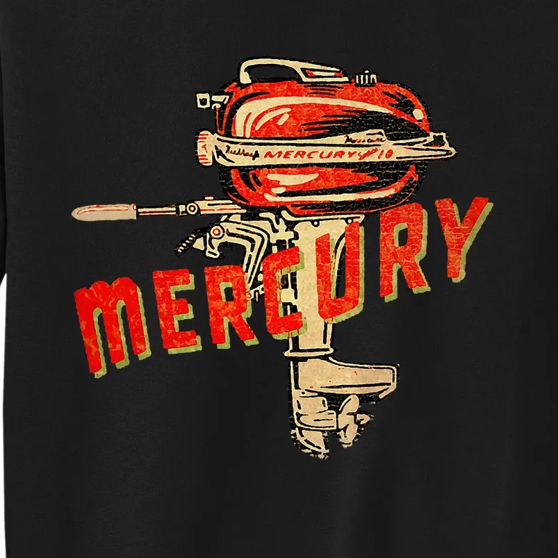 Mercury Outboard Motor Tall Sweatshirt