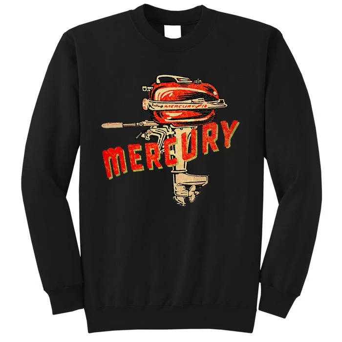 Mercury Outboard Motor Tall Sweatshirt