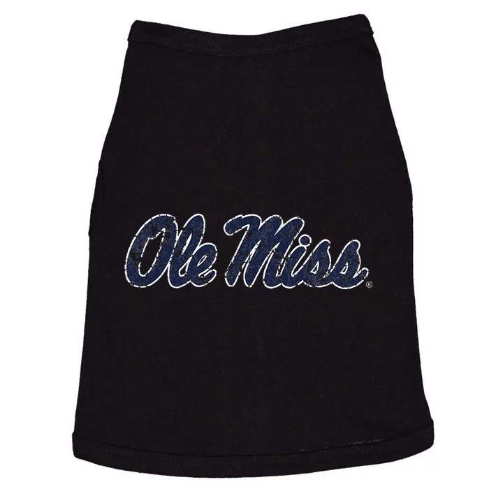 Mississippi Ole Miss Vintage Mascot Doggie Tank