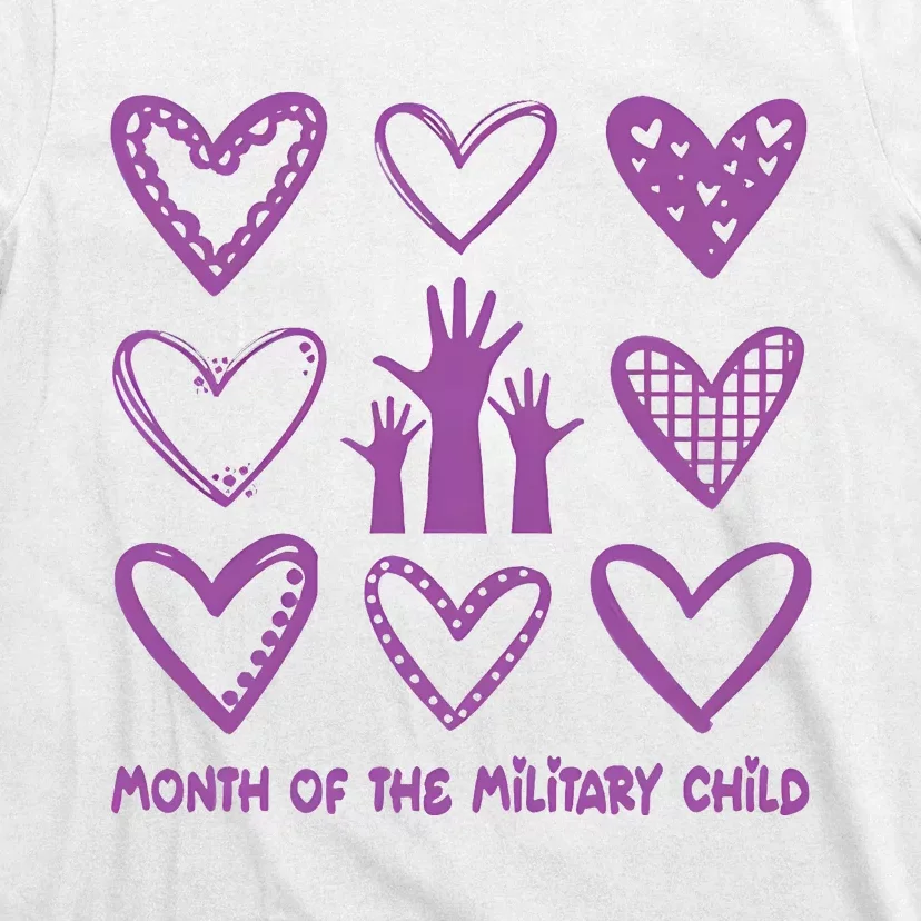 Month Of Military Child Military Child Awareness T-Shirt