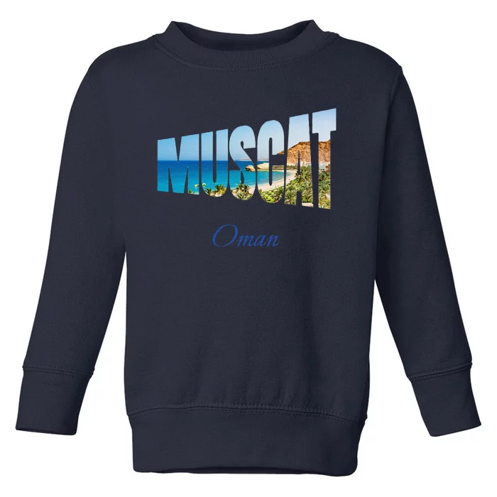 Muscat Oman Toddler Sweatshirt