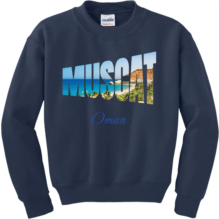 Muscat Oman Kids Sweatshirt