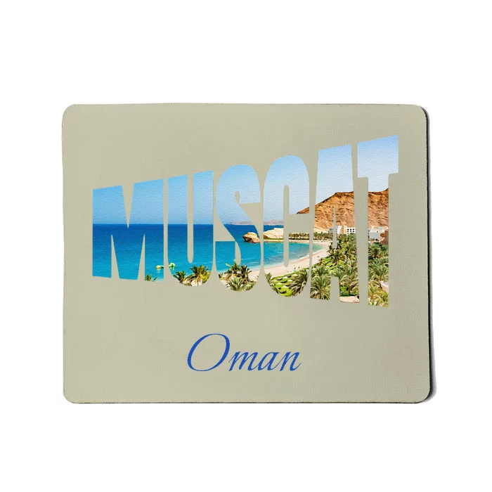 Muscat Oman Mousepad