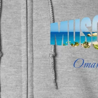 Muscat Oman Full Zip Hoodie