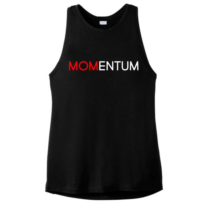 Momentum Mom Ladies Tri-Blend Wicking Tank