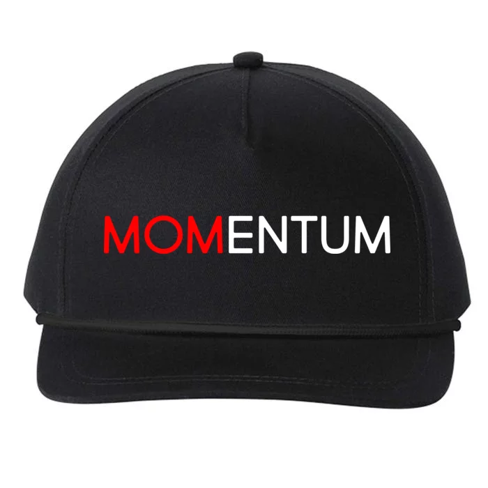 Momentum Mom Snapback Five-Panel Rope Hat