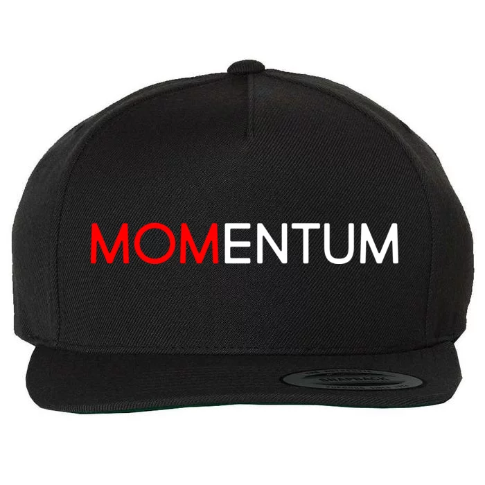 Momentum Mom Wool Snapback Cap