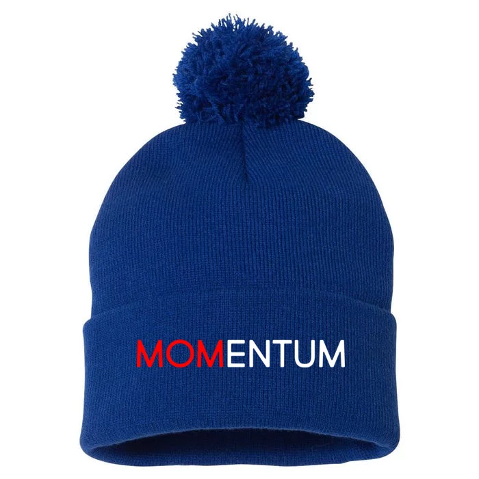 Momentum Mom Pom Pom 12in Knit Beanie