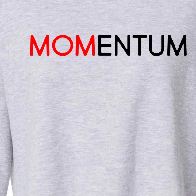 Momentum Mom Cropped Pullover Crew