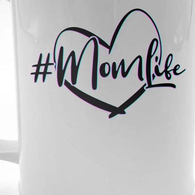 #MomLife Front & Back Beer Stein