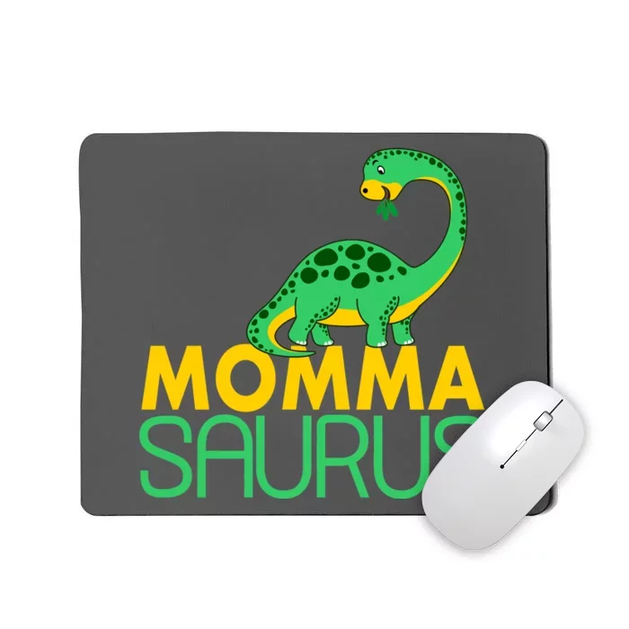 Momma Saurus Mommasaurus Dinosaur Cute Mom Mousepad