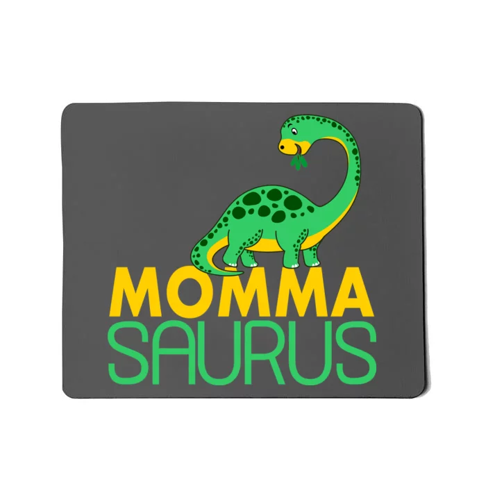 Momma Saurus Mommasaurus Dinosaur Cute Mom Mousepad