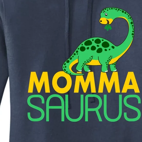 Momma Saurus Mommasaurus Dinosaur Cute Mom Women's Pullover Hoodie