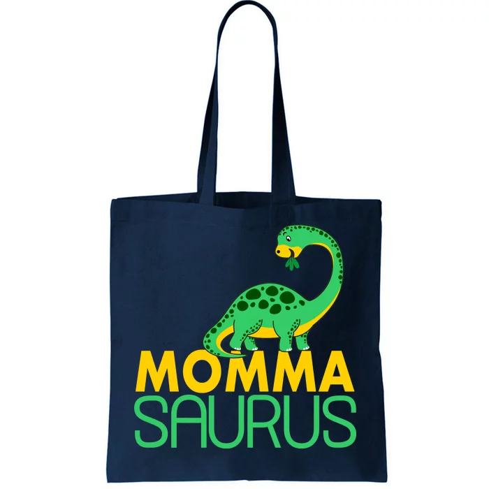 Momma Saurus Mommasaurus Dinosaur Cute Mom Tote Bag