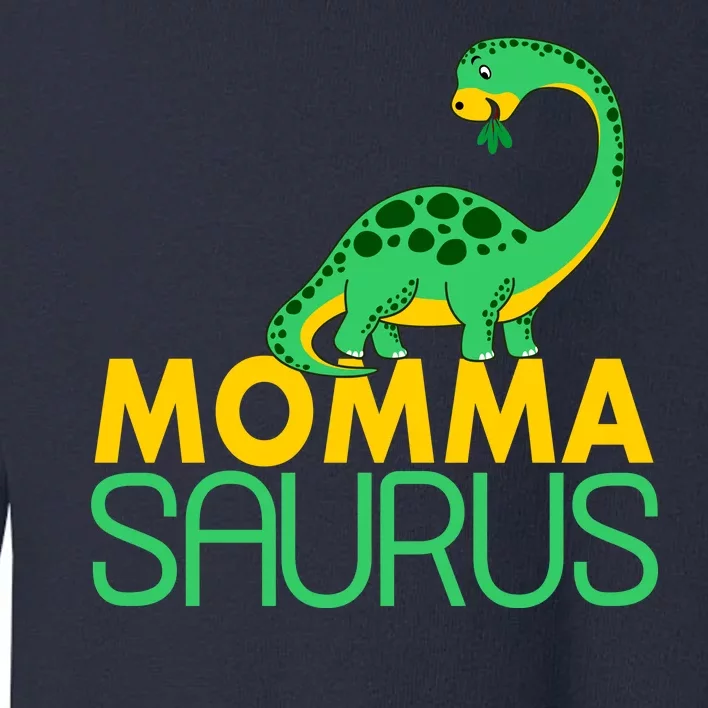 Momma Saurus Mommasaurus Dinosaur Cute Mom Toddler Sweatshirt