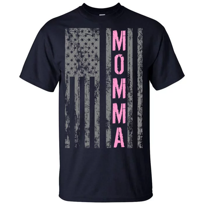 Momma Vintage USA Flag Tall T-Shirt