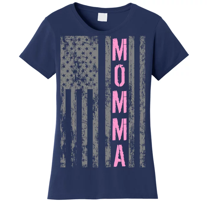 Momma Vintage USA Flag Women's T-Shirt