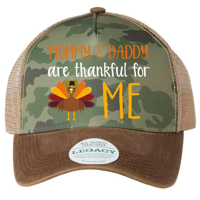 Mommy And Daddy Are Thankful For ME Legacy Tie Dye Trucker Hat