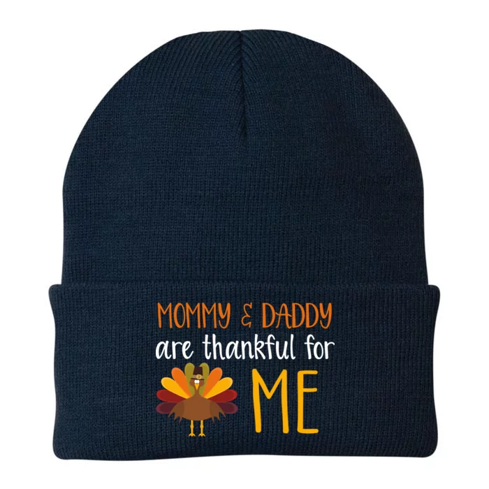 Mommy And Daddy Are Thankful For ME Knit Cap Winter Beanie