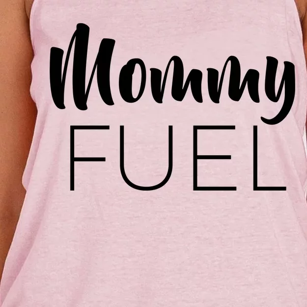 Mommy Fuel Women's Knotted Racerback Tank