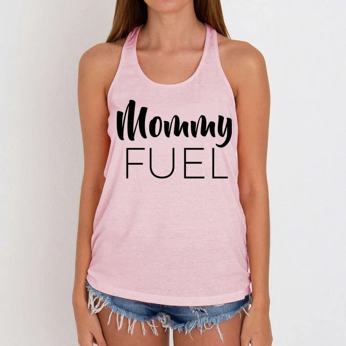 Mommy Fuel Women's Knotted Racerback Tank