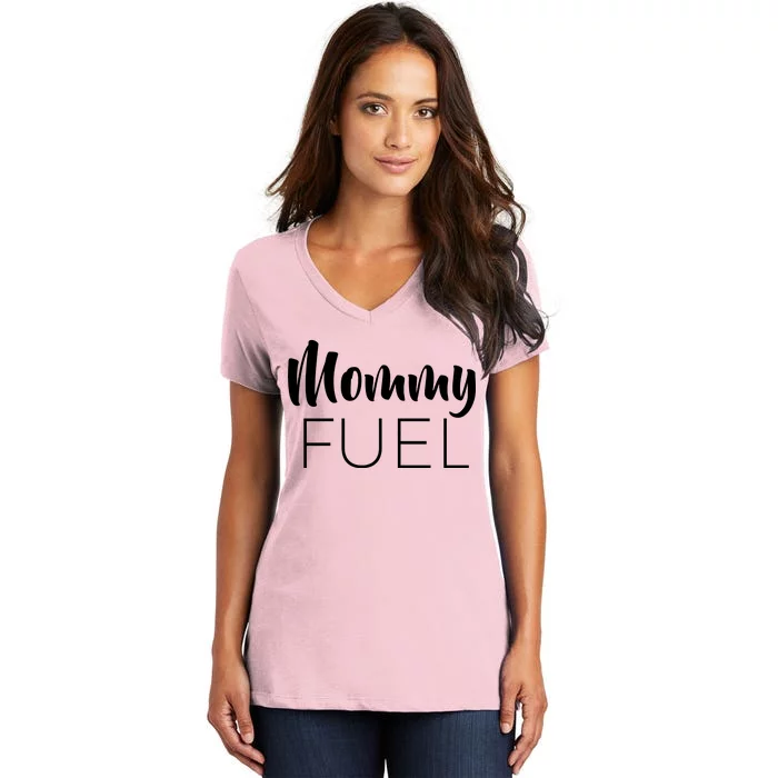 Mommy Fuel Women's V-Neck T-Shirt