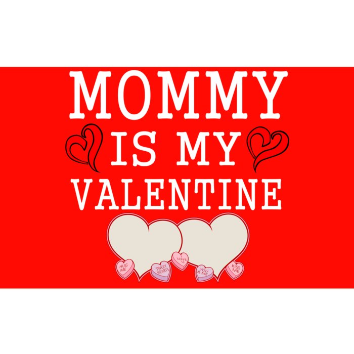 Mommy Is My Valentine Gift For Little Boy Bumper Sticker