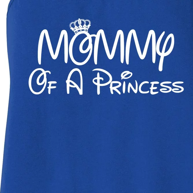 Mommy Of A Princess Women's Racerback Tank